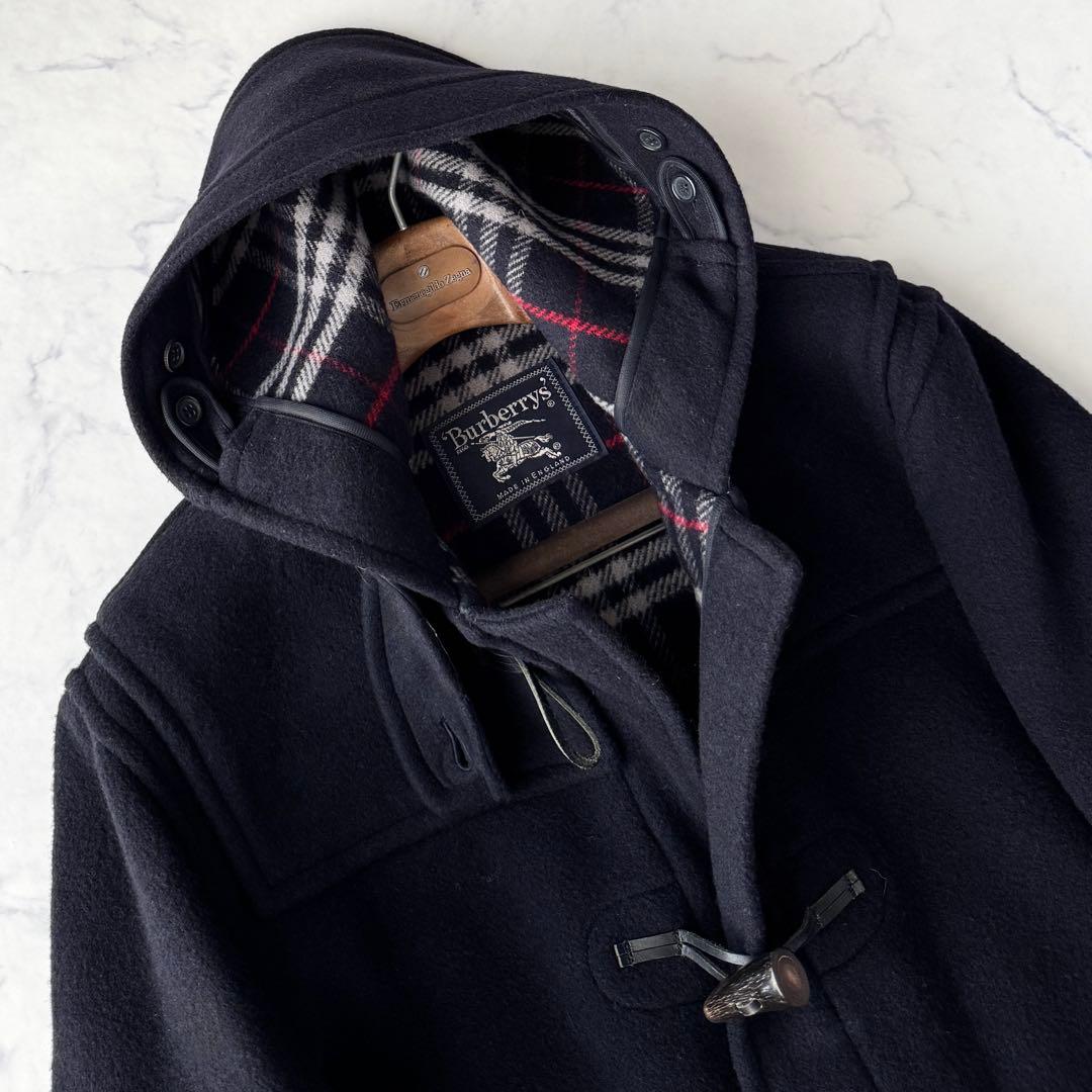 Burberrys バーバリー 美品 ダッフル コート UK 10 M〜L相当!