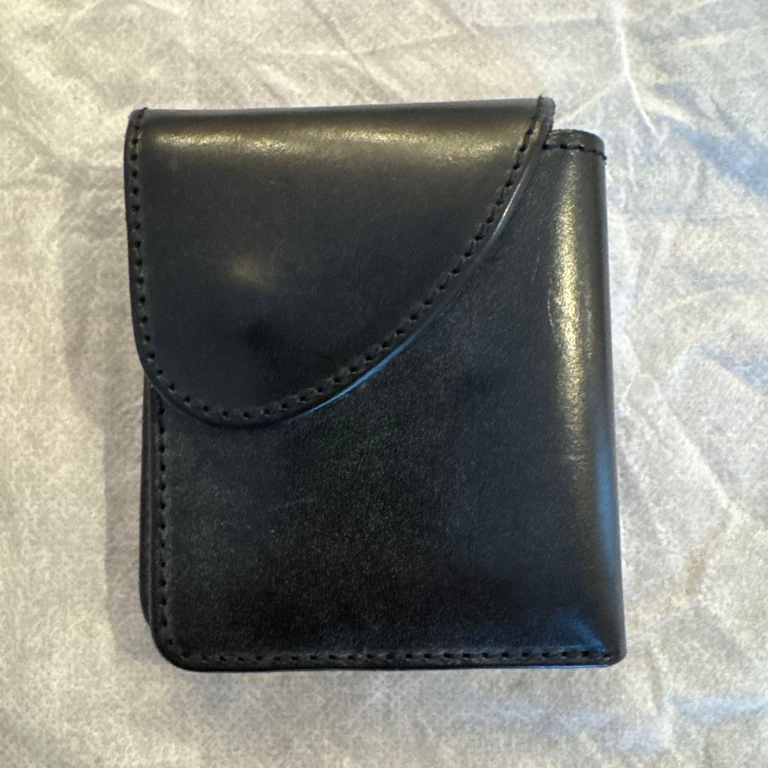 Hender Scheme 二つ折り財布 黒　付属品完備