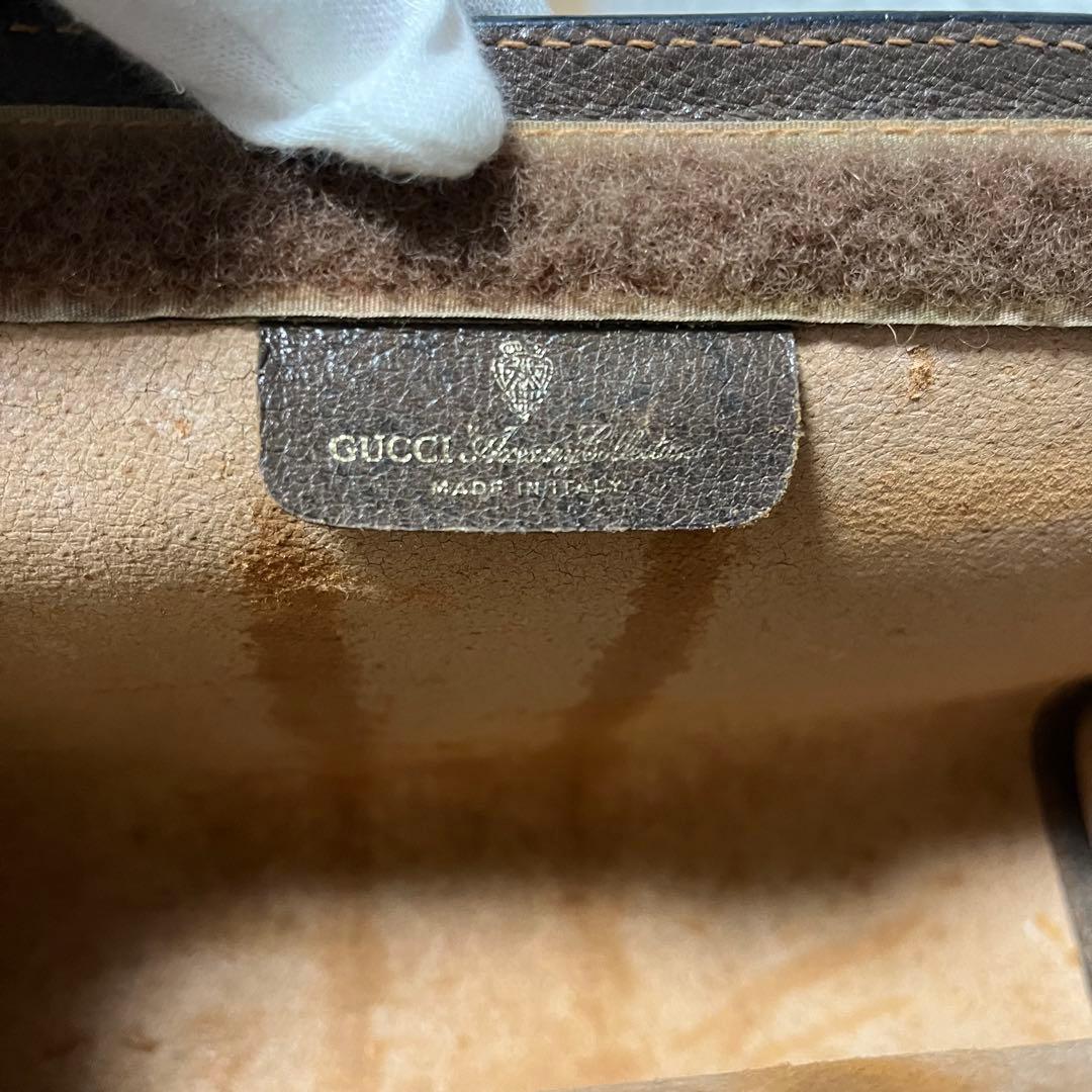 ✨人気デザイン✨OLD GUCCI　クラッチ　シェリーライン　GGスプリーム