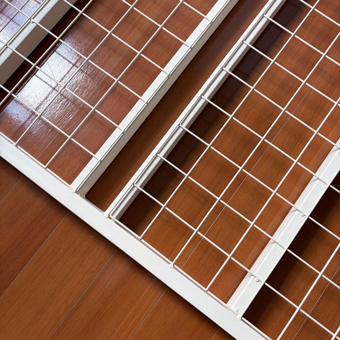 無印良品スチールベッドフレーム　セミダブル