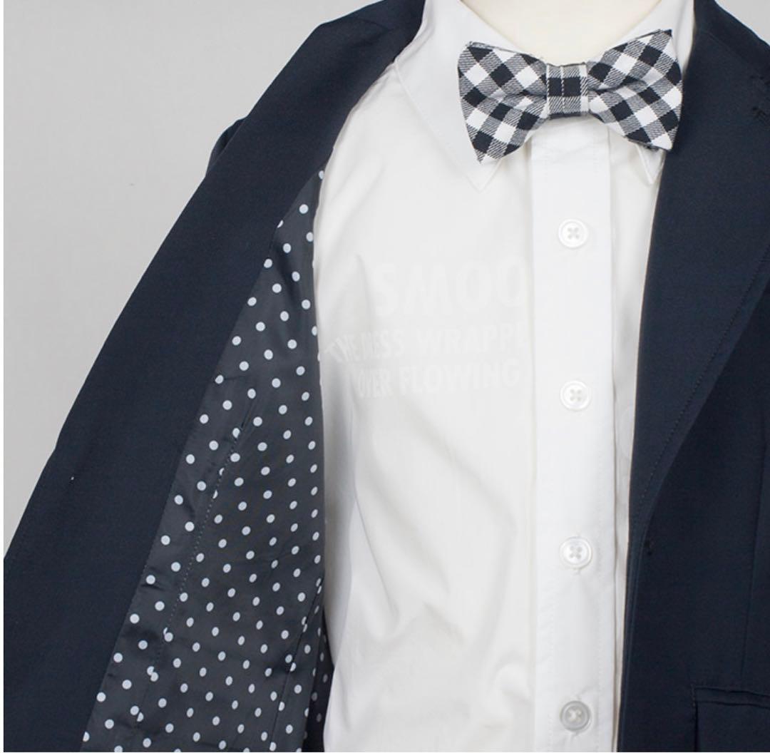 SMOOTHY セットアップスーツ スムージー　120 クリップタイ　シャツ