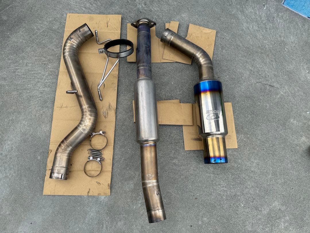 Tomei expreme Ti 東名 WRXsti VAB チタンマフラー