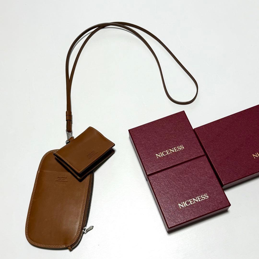 25SS NICENESS ナイスネス　ガジェットケース　ケース　バッグ