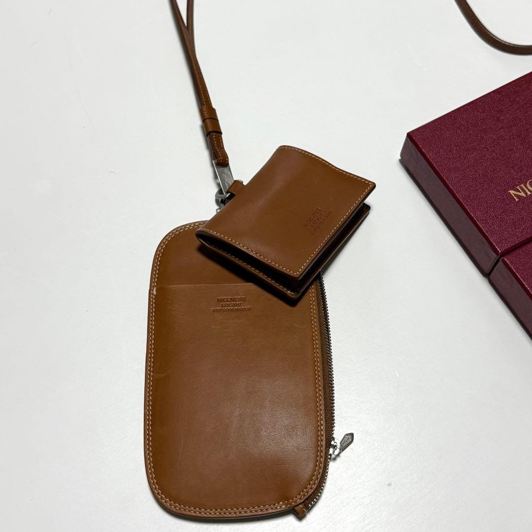 25SS NICENESS ナイスネス　ガジェットケース　ケース　バッグ