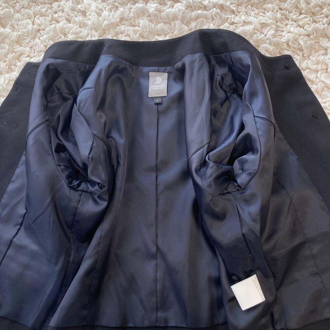 未使用級　ポンポネットジュニア　160 ワンピース　ジャケット　卒服　襟　受験