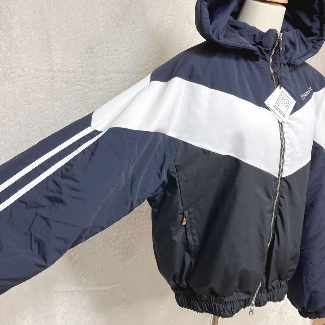 未使用タグ付き プランクプロジェクト パデットトラックジャケット ネイビー