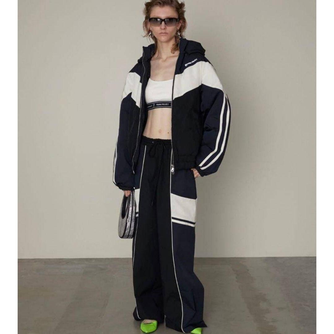 未使用タグ付き プランクプロジェクト パデットトラックジャケット ネイビー