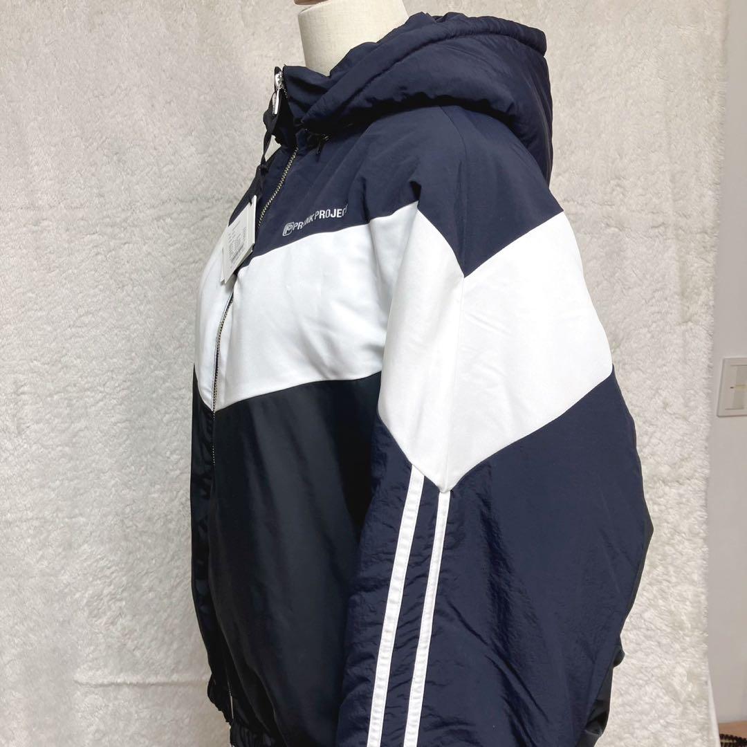 未使用タグ付き プランクプロジェクト パデットトラックジャケット ネイビー