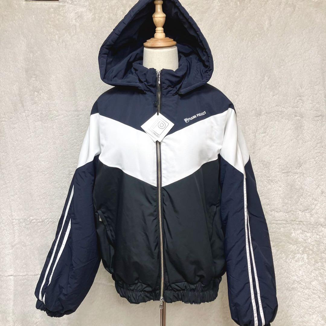 未使用タグ付き プランクプロジェクト パデットトラックジャケット ネイビー