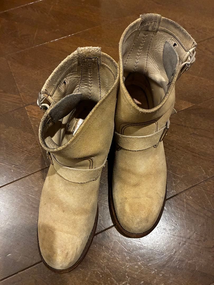 REDWING レッドウィング　ショートエンジニア 2965 US8 ラフアウト