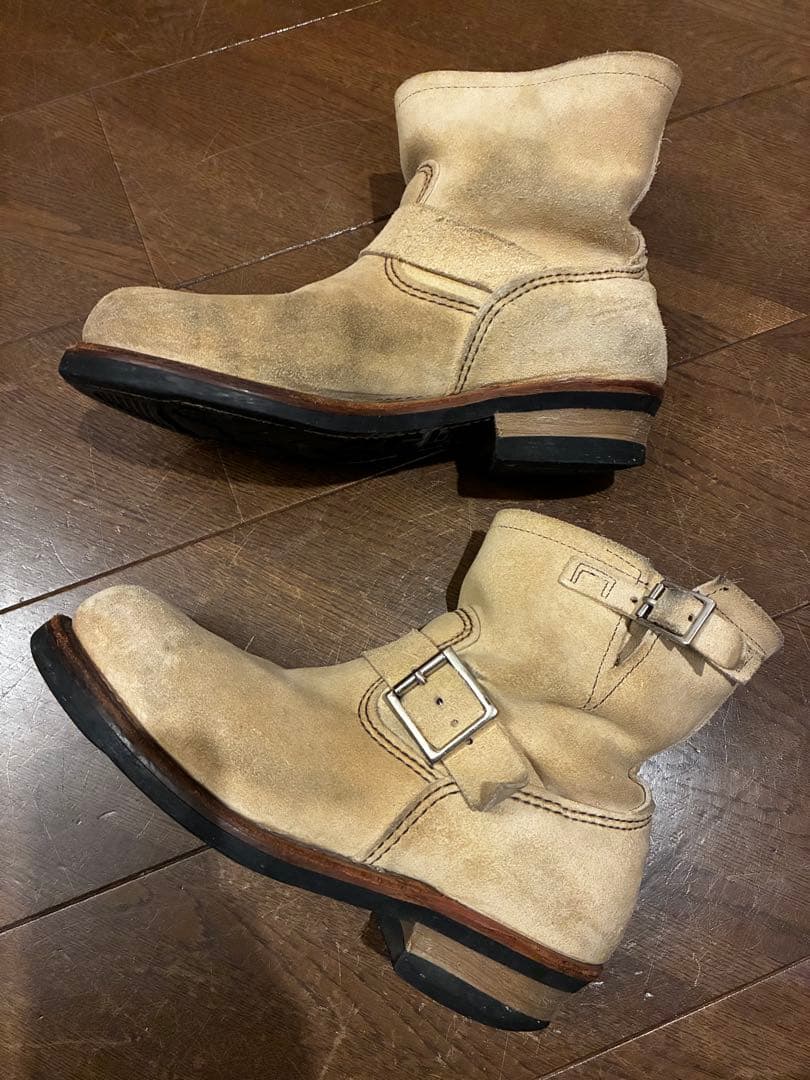 REDWING レッドウィング　ショートエンジニア 2965 US8 ラフアウト