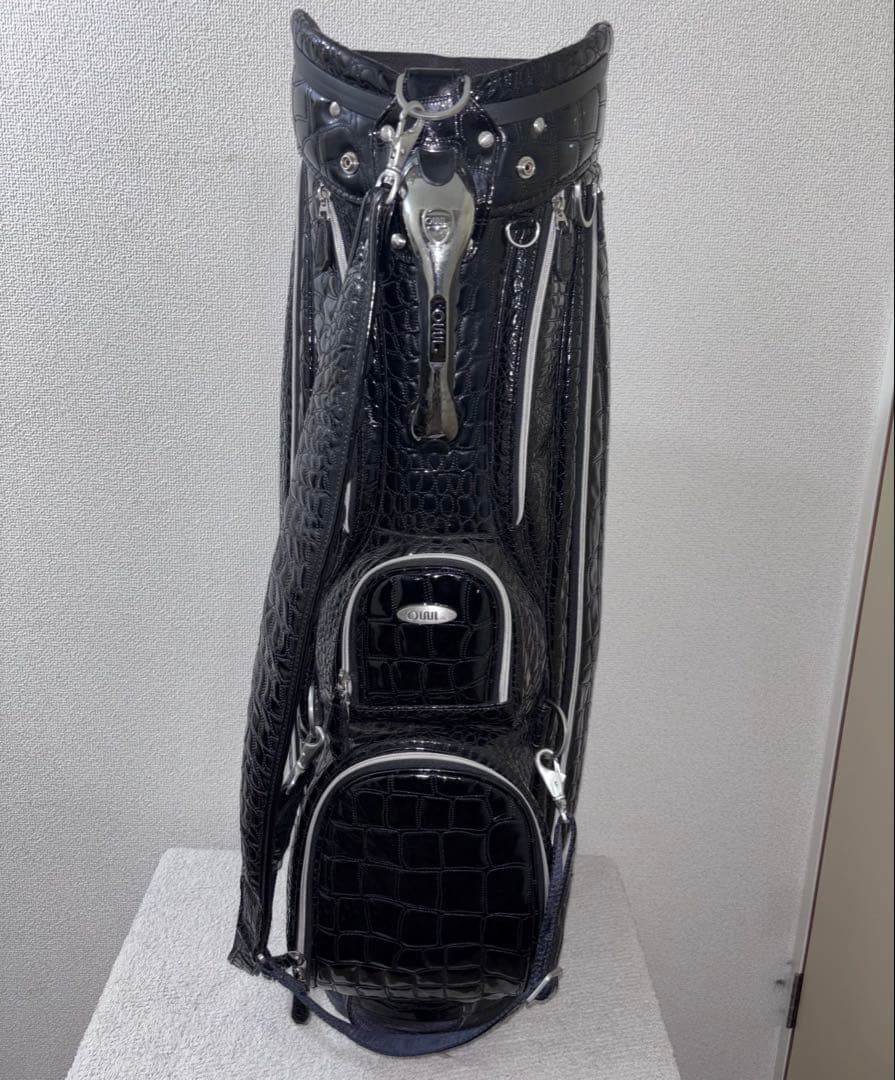 美品/軽量OUUL オウル アリゲーター キャディバッグ クロコ ゴルフ