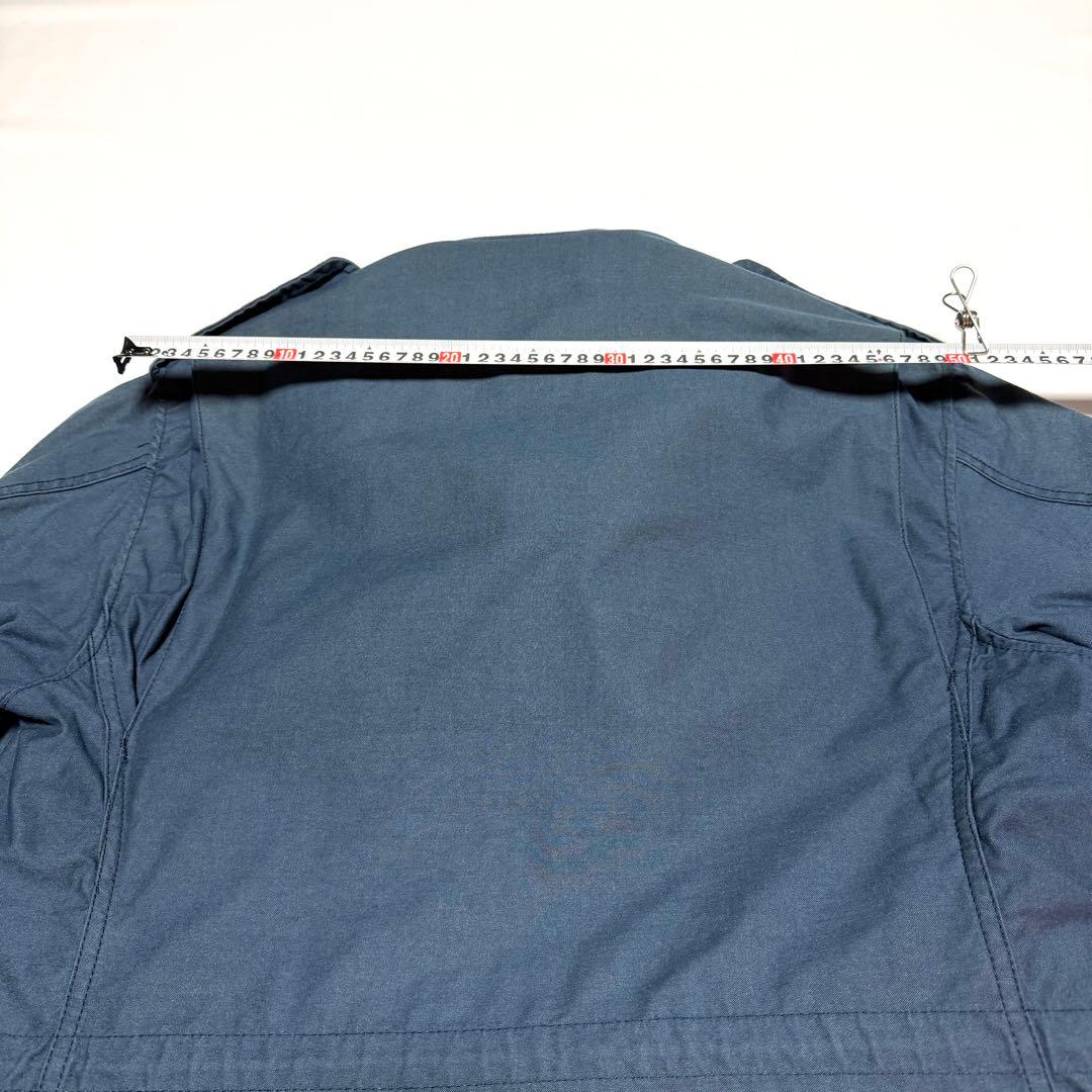 90s L相当 アルファ　Alpha アルファ 紺系　M-65 USA製 フィー