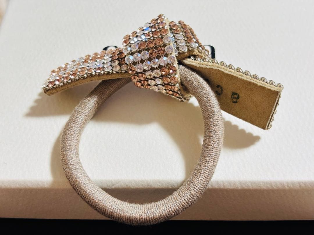 【美品/2個組/ ゴム 交換】アッカacca ブリジット　バレッタ　ドレスポニー