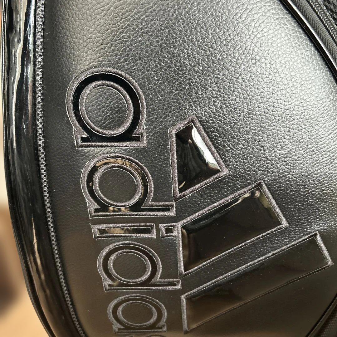 adidas ブラック キャディバッグ9.5型