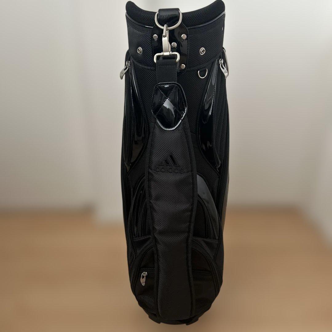 adidas ブラック キャディバッグ9.5型