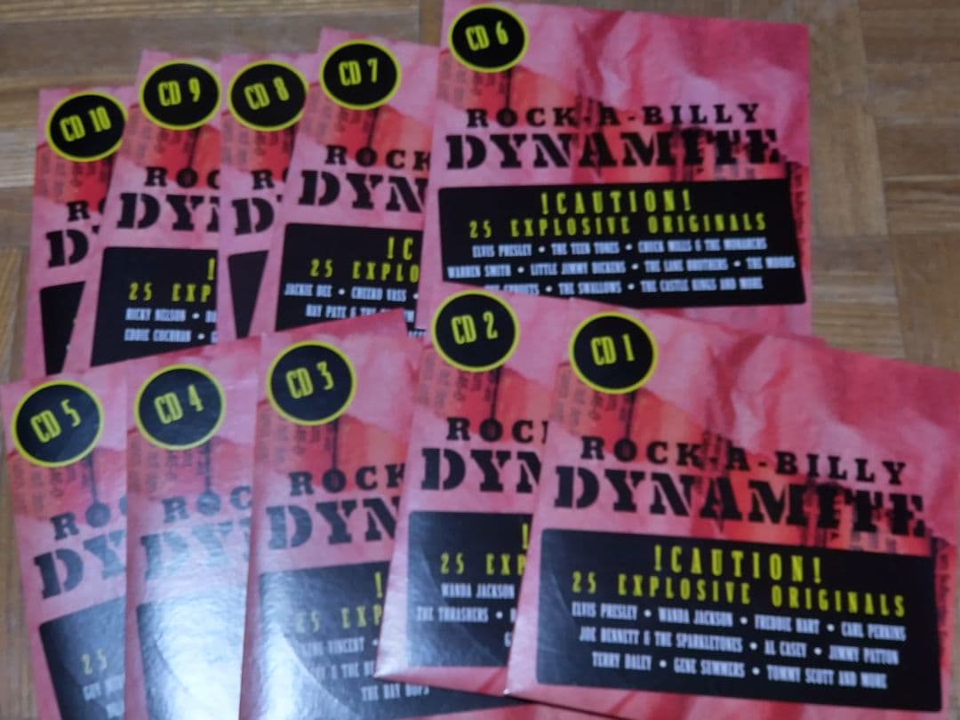 ロカビリー Rockabilly Dynamite 40枚 輸入盤