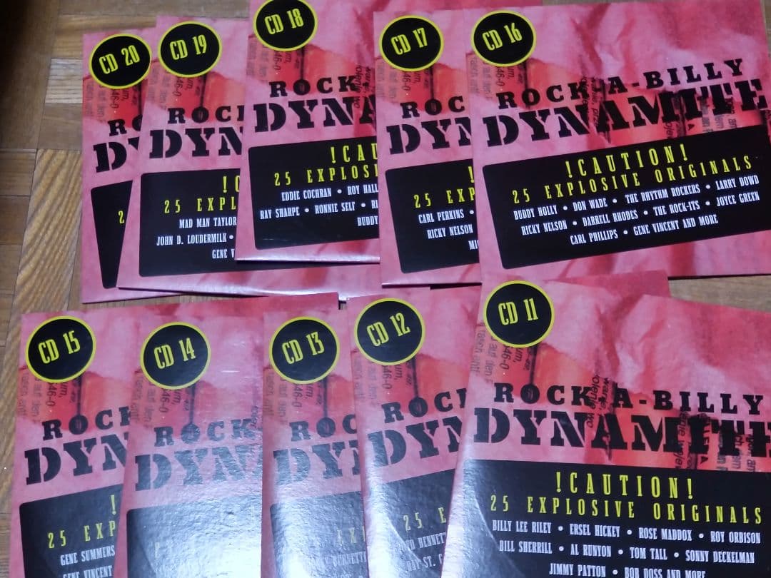 ロカビリー Rockabilly Dynamite 40枚 輸入盤