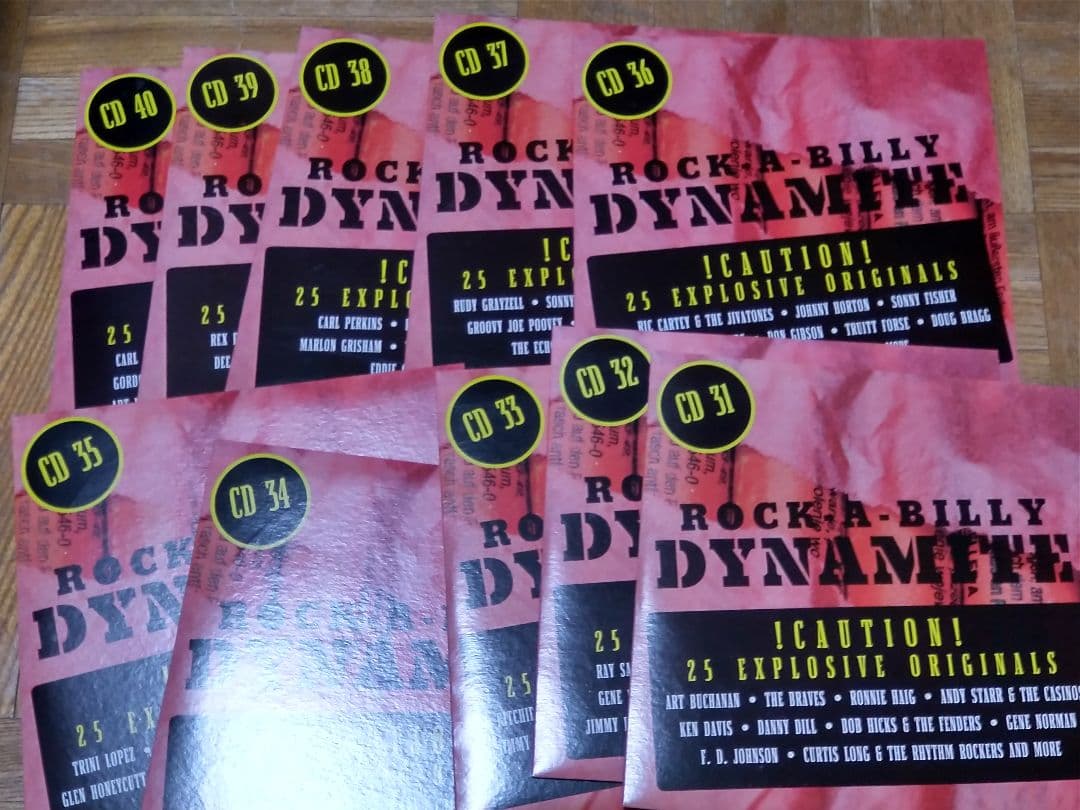 ロカビリー Rockabilly Dynamite 40枚 輸入盤