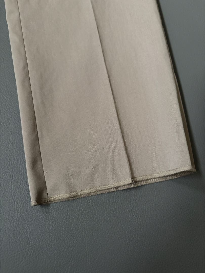 【超美品】ベルナールザンス　パンツ　BZV3 2PF　裾未調整　ベージュ　メンズ