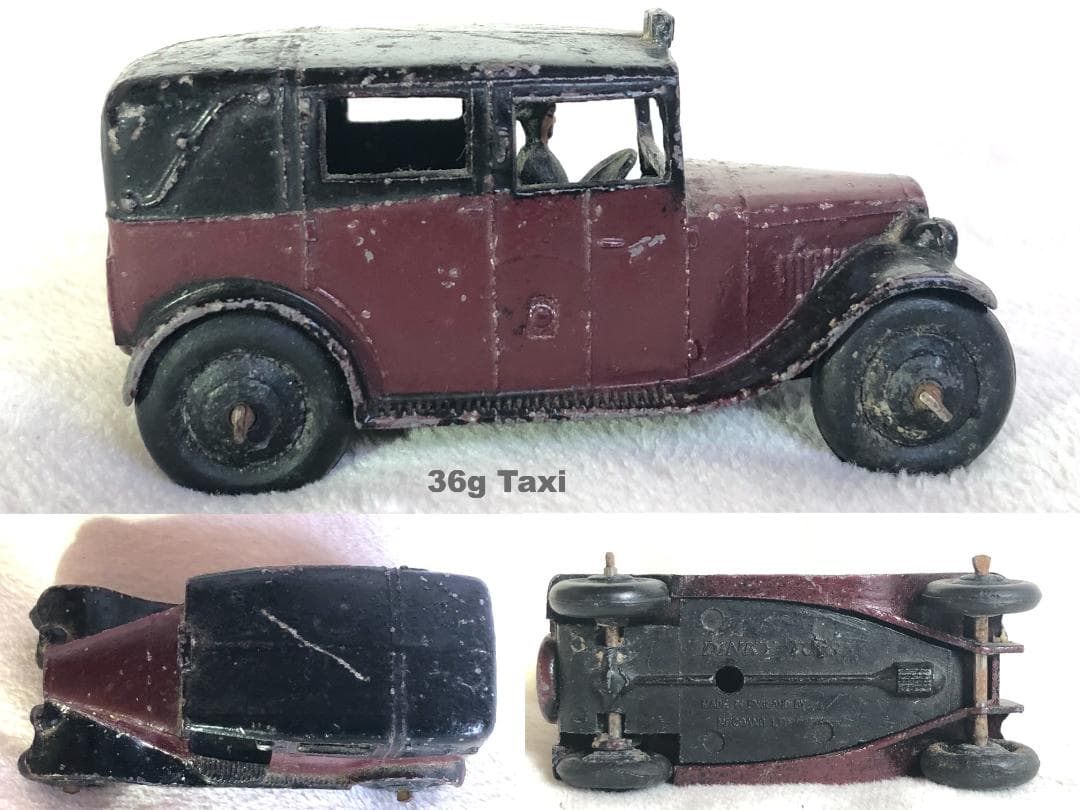 【当時物】英国製 DINKY サービス車両＆バス 7台セット 消防車ハシゴ付