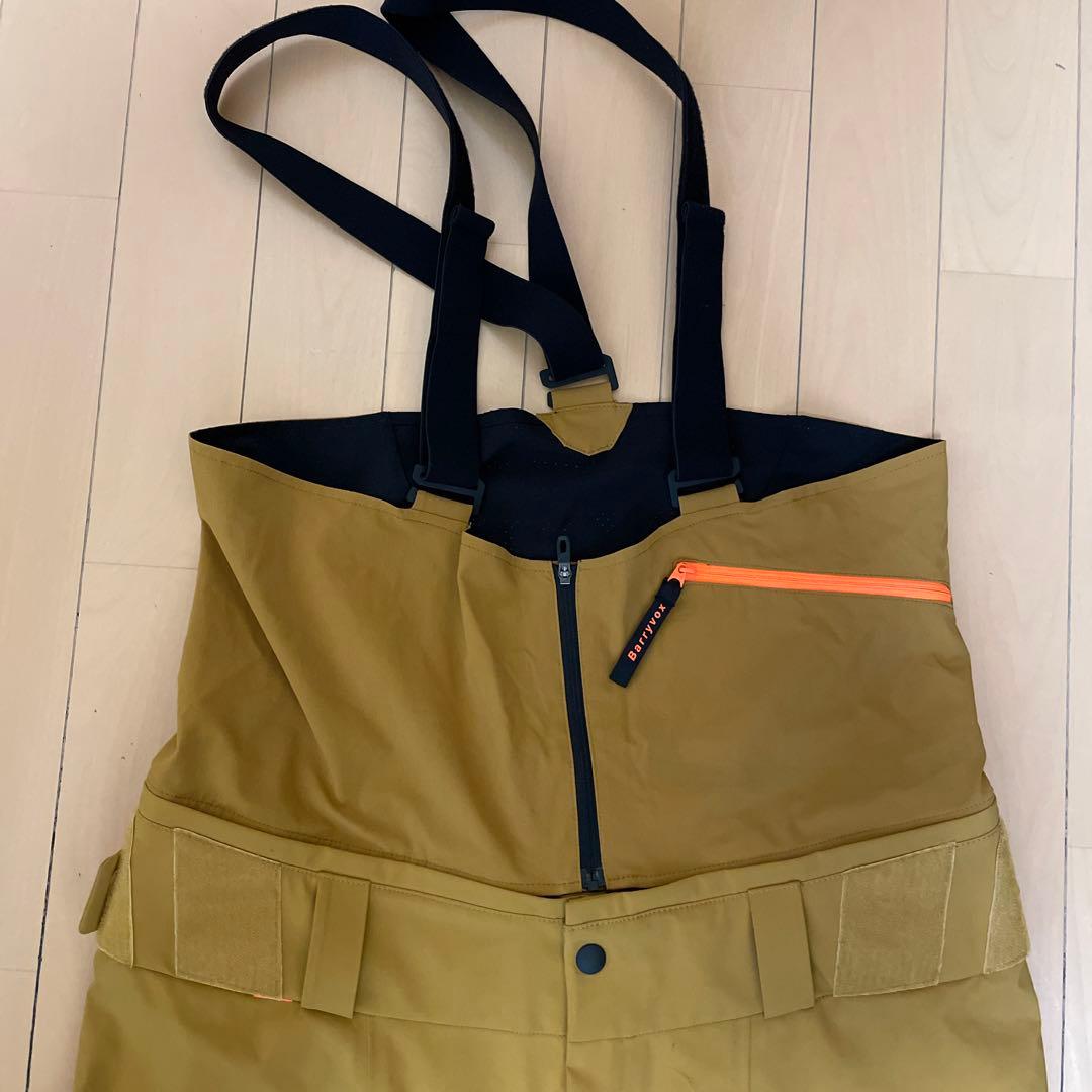 mammutマムート heldigratブラウン サスペンダー付きオーバーパンツ