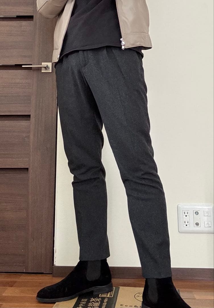 ジャブス　ダークグレーパンツ　サイズ48