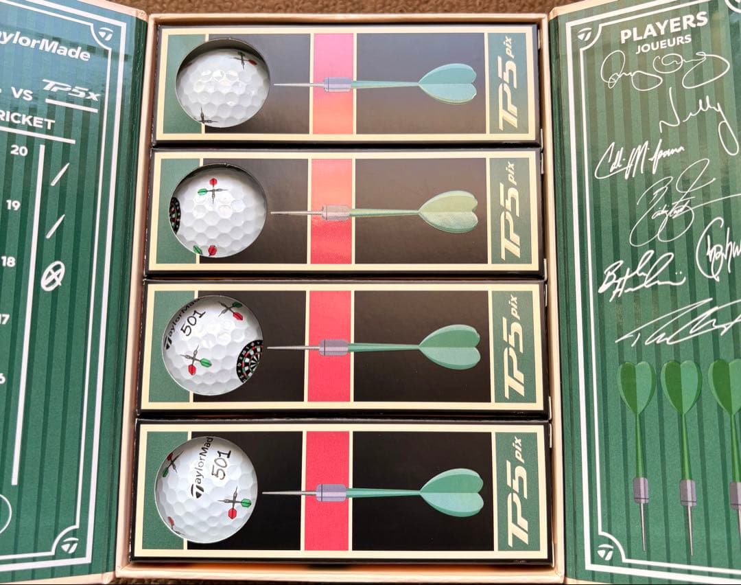 おまとめ3ダースTaylorMade TP5 pix 限定デザイン