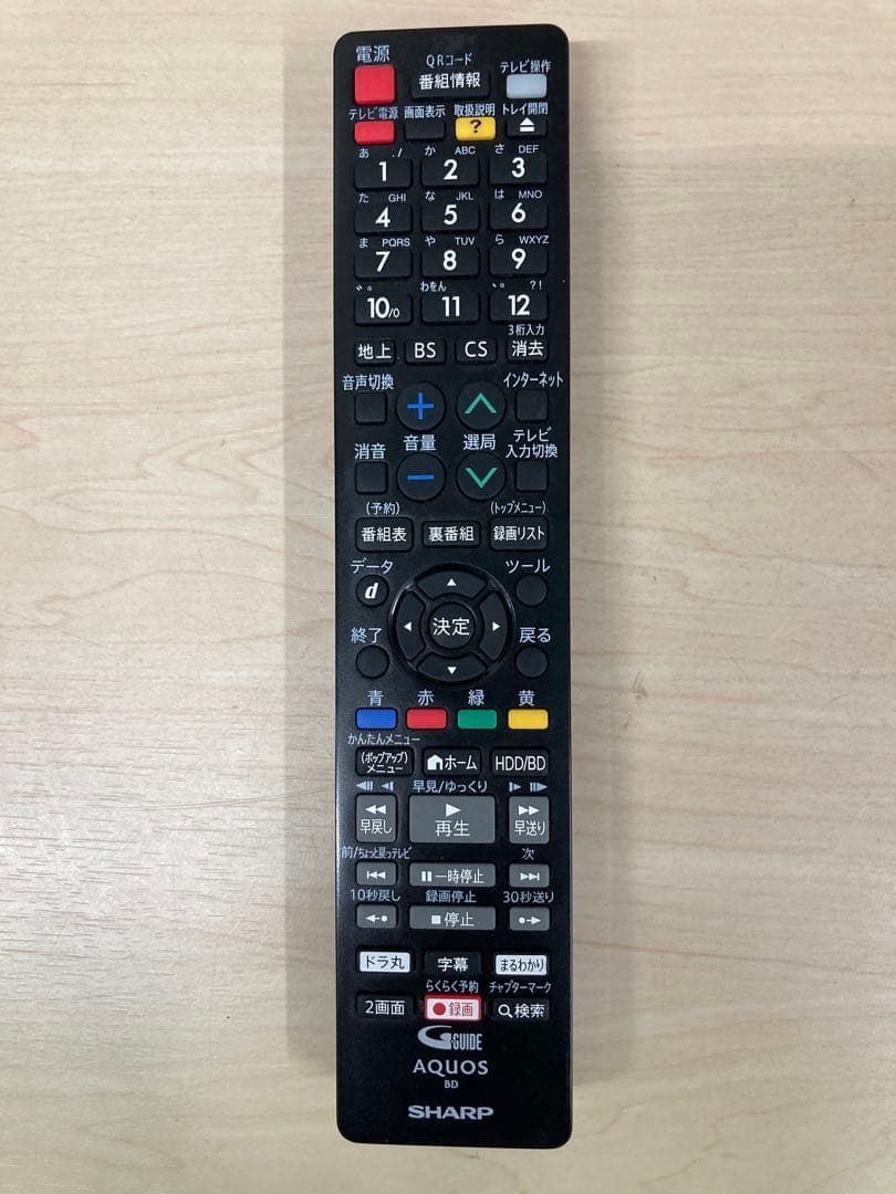 かなり綺麗　1TB シャープ　AQUOS ブルーレイ　BD-NW 1100