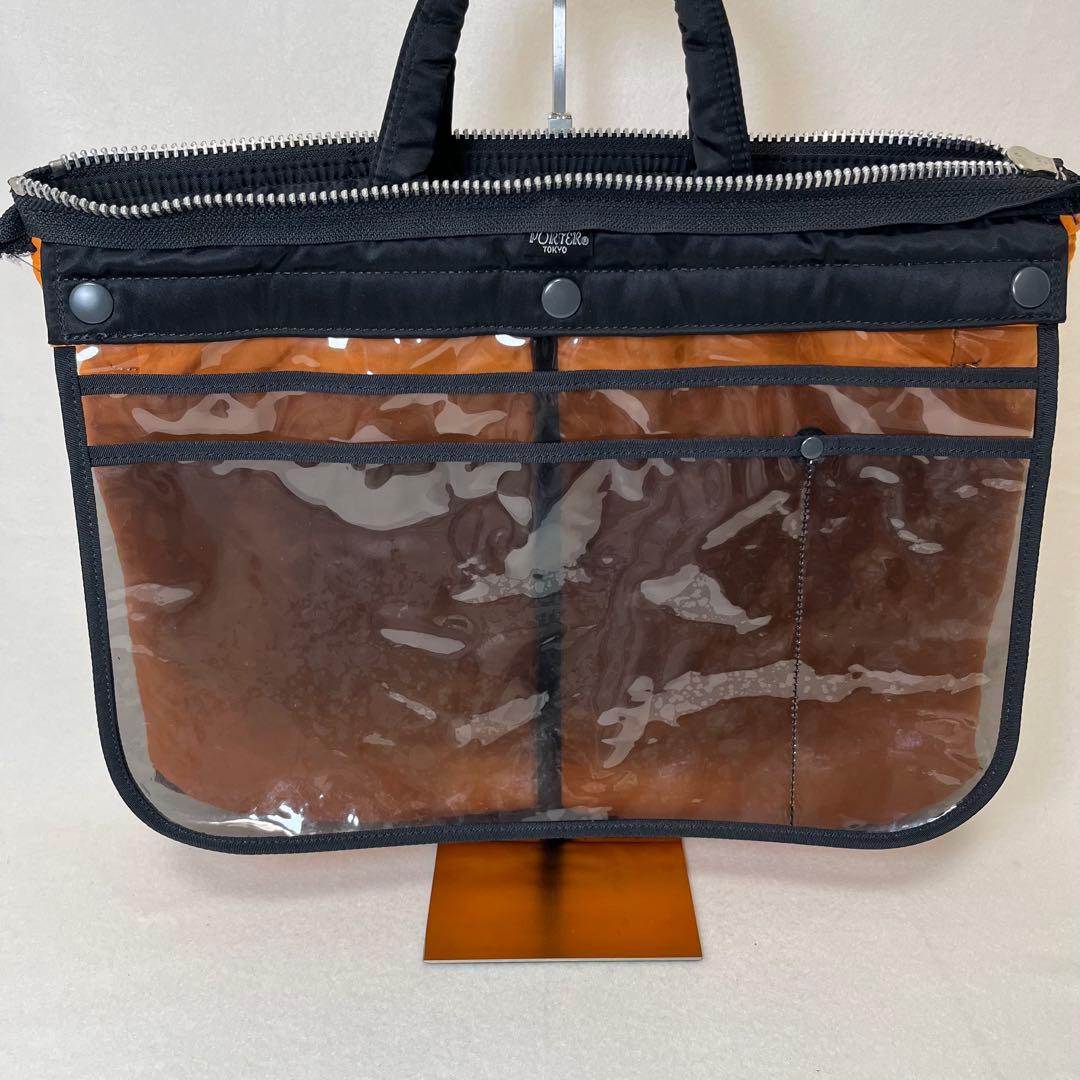☆美品☆ ポーター タンカー ショートヘルメットバッグ ビジネスバッグ A4