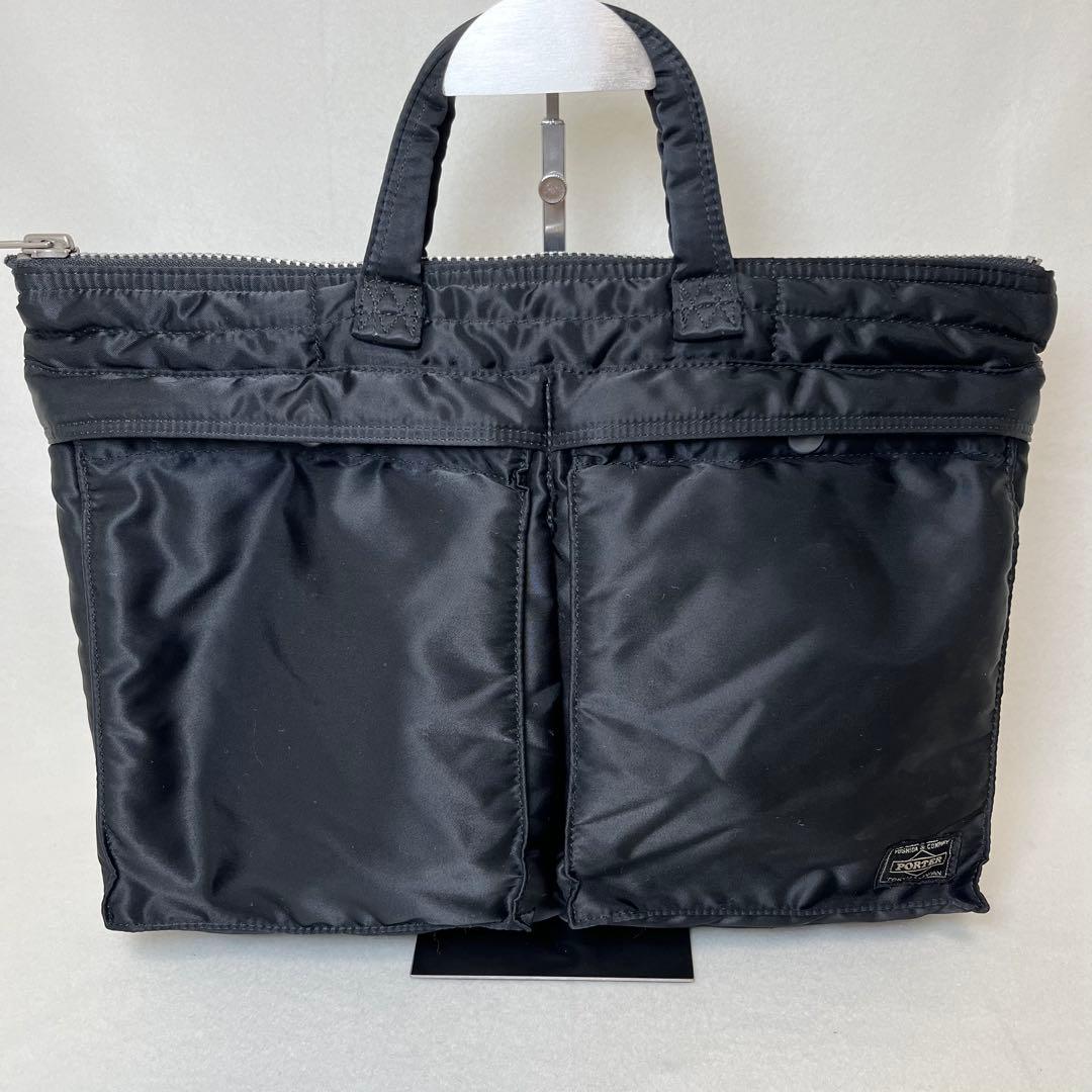 ☆美品☆ ポーター タンカー ショートヘルメットバッグ ビジネスバッグ A4