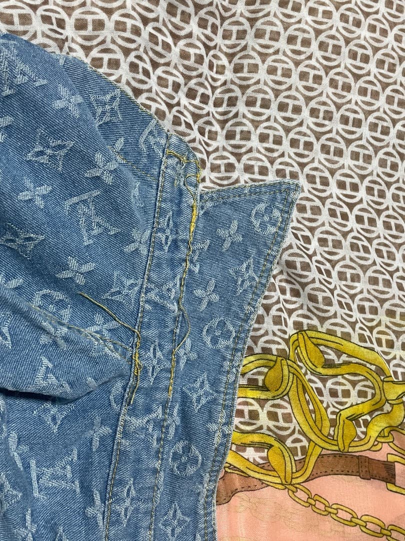 LOUIS VUITTON デニムジャケット モノグラム 並行輸入品　希少