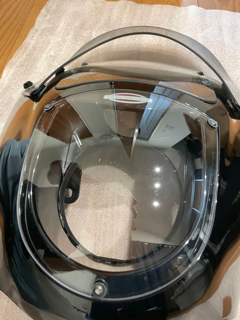 ハーレー純正 クォーターフェアリング ビビットブラック laminarリップ付き