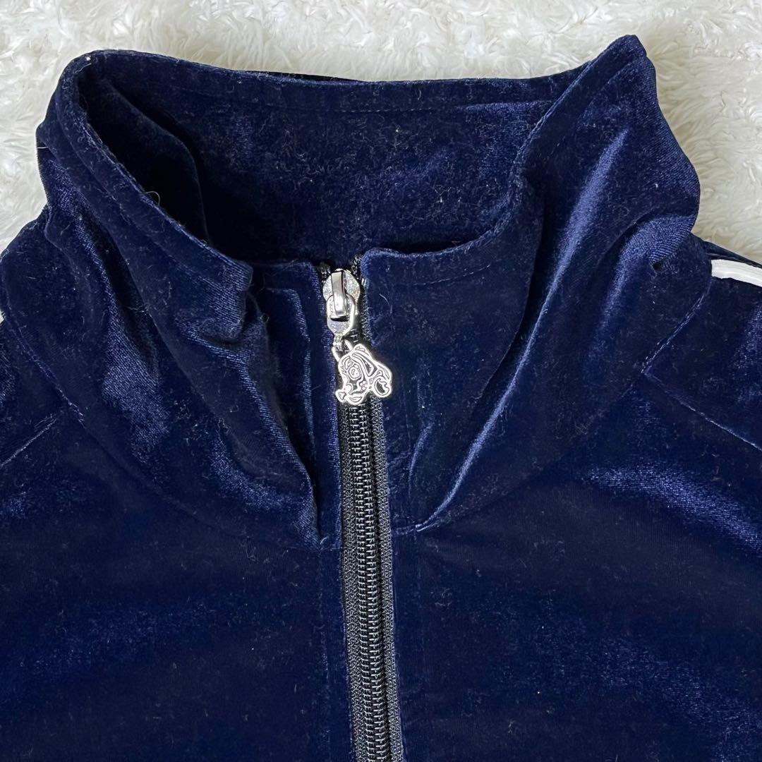 GALFYガルフィー大型犬ベロアセットアップ光沢ネイビーXL