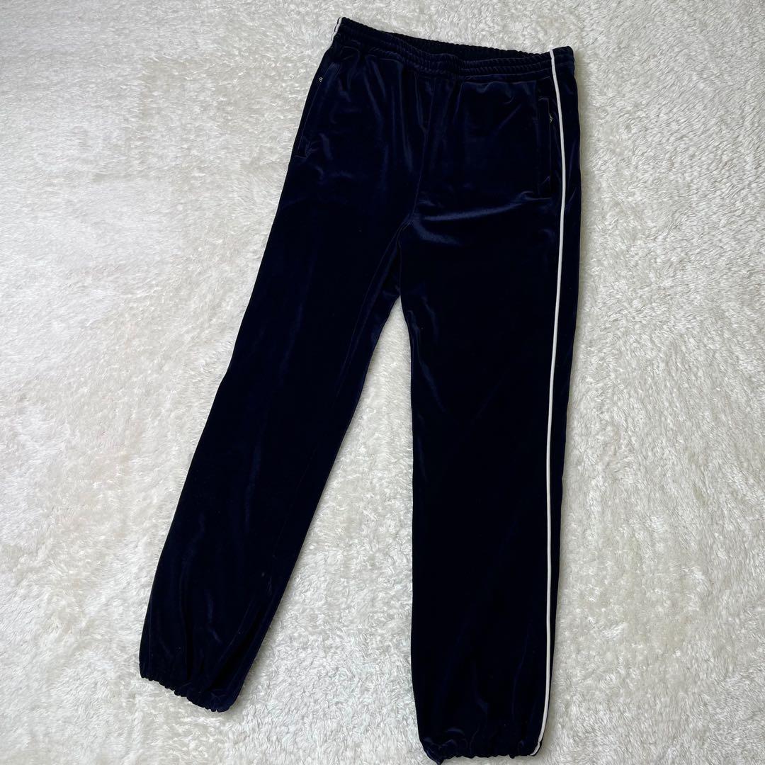 GALFYガルフィー大型犬ベロアセットアップ光沢ネイビーXL