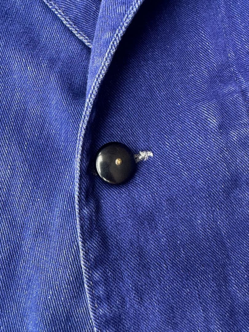 50s Pexwear イギリス ブルードリル ワーク ヴィンテージ ジャケット