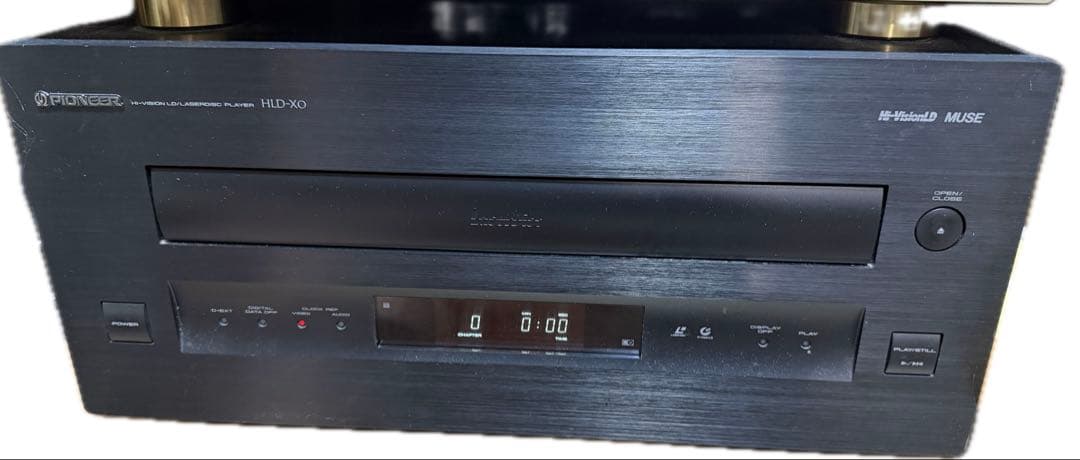 V*k様 最高峰Pioneer HLD-X0 Hi-Vision レーザーディス