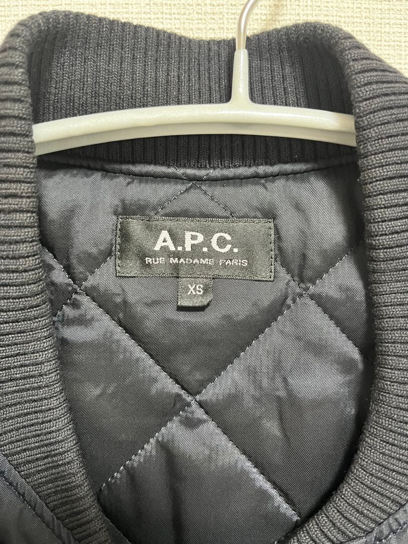 A.P.C. MA-1ジャケット XS ネイビー