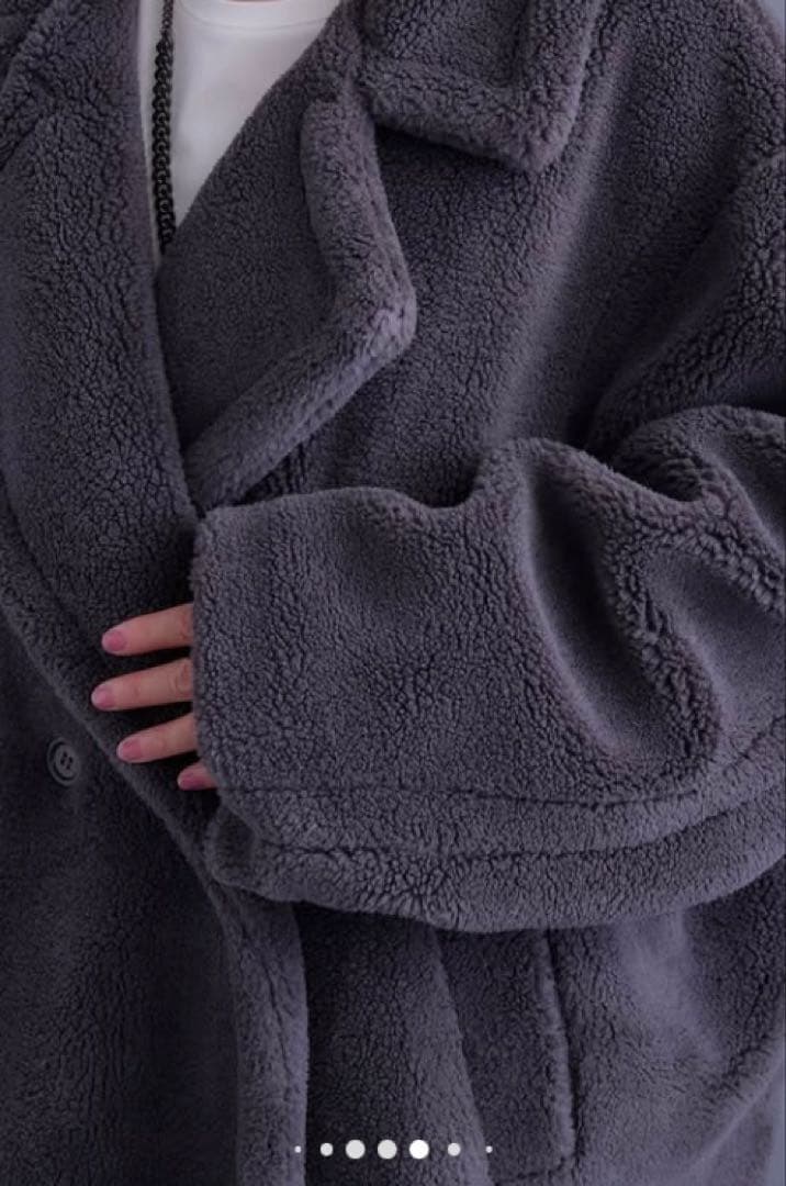 AIJANテディボアロングコート新品未使用