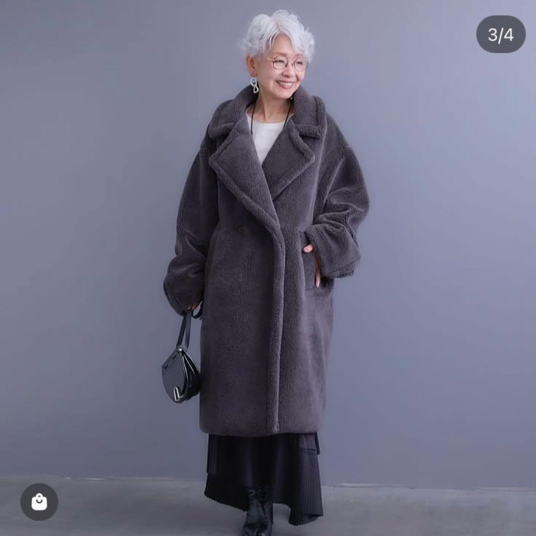 AIJANテディボアロングコート新品未使用