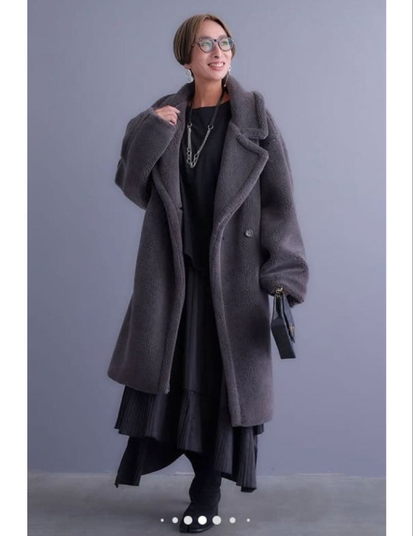 AIJANテディボアロングコート新品未使用