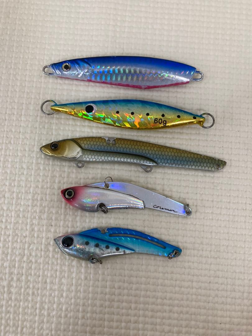 超お得！　未使用品、美品有り　ルアー餌木タチウオテンヤVJなど82点セット