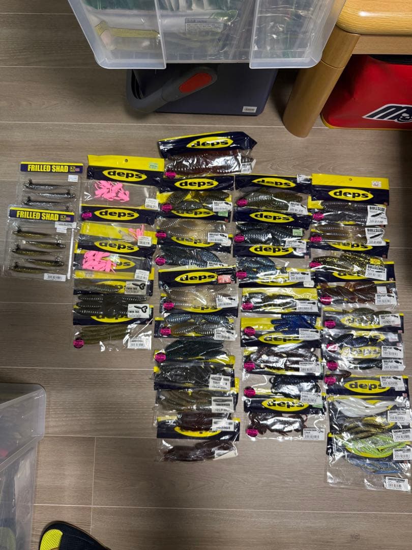 バス釣り完全引退セット　メーカー詰め合わせ