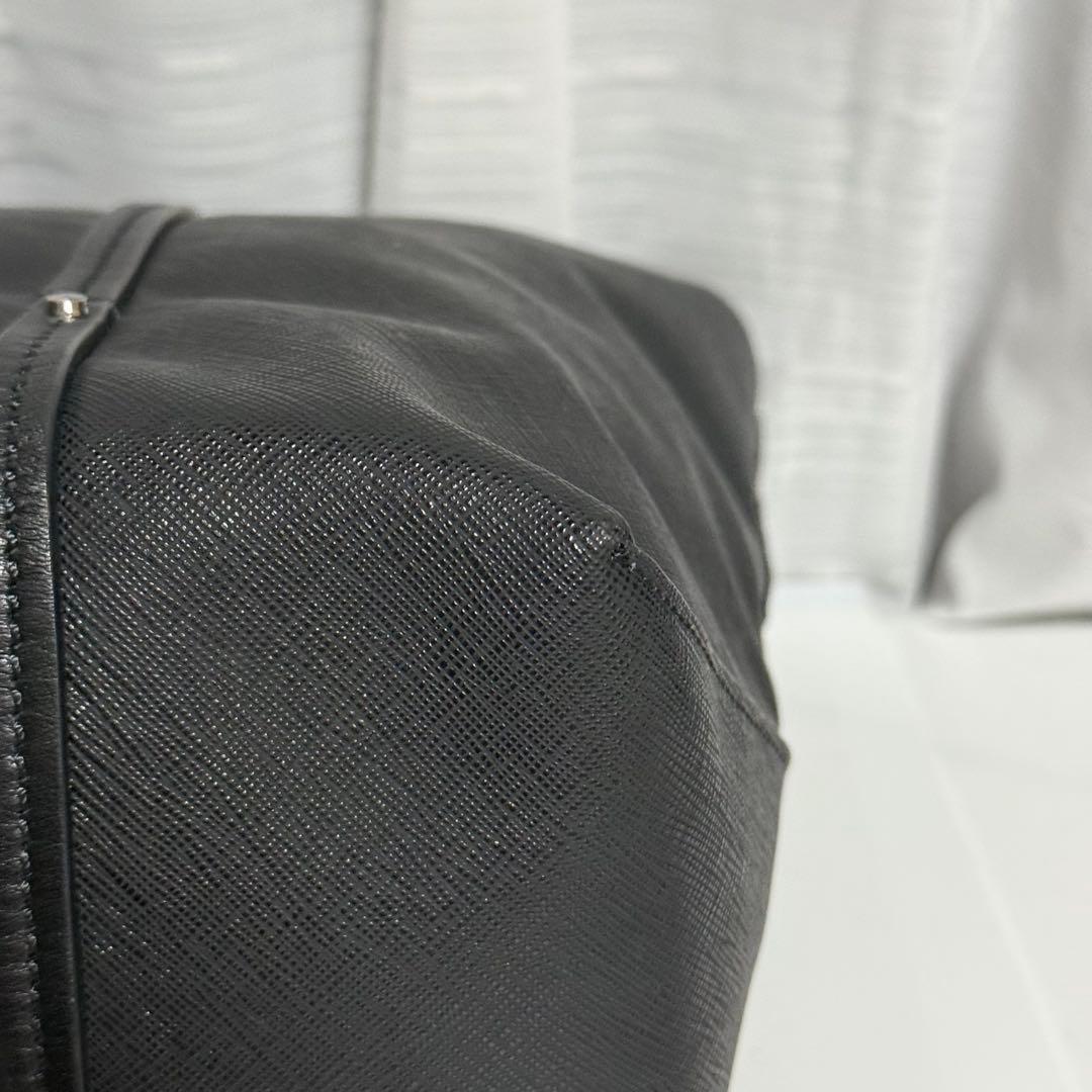 ⭐️未使用級⭐️TUMI エブリデイトートバッグ　レザー　ブラック　A収納可能