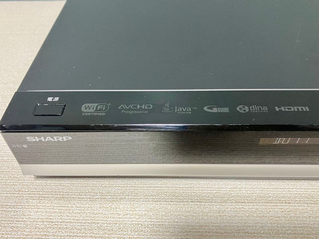 シャープ SHARP ブルーレイレコーダー 1BD BD-W1800