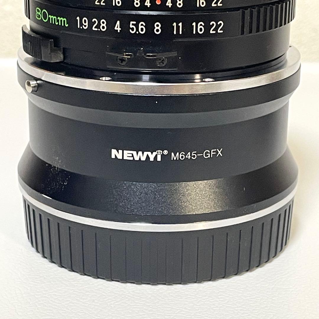 MAMIYA-SEKOR C 80mm F1.9 　GFXアダプター付き
