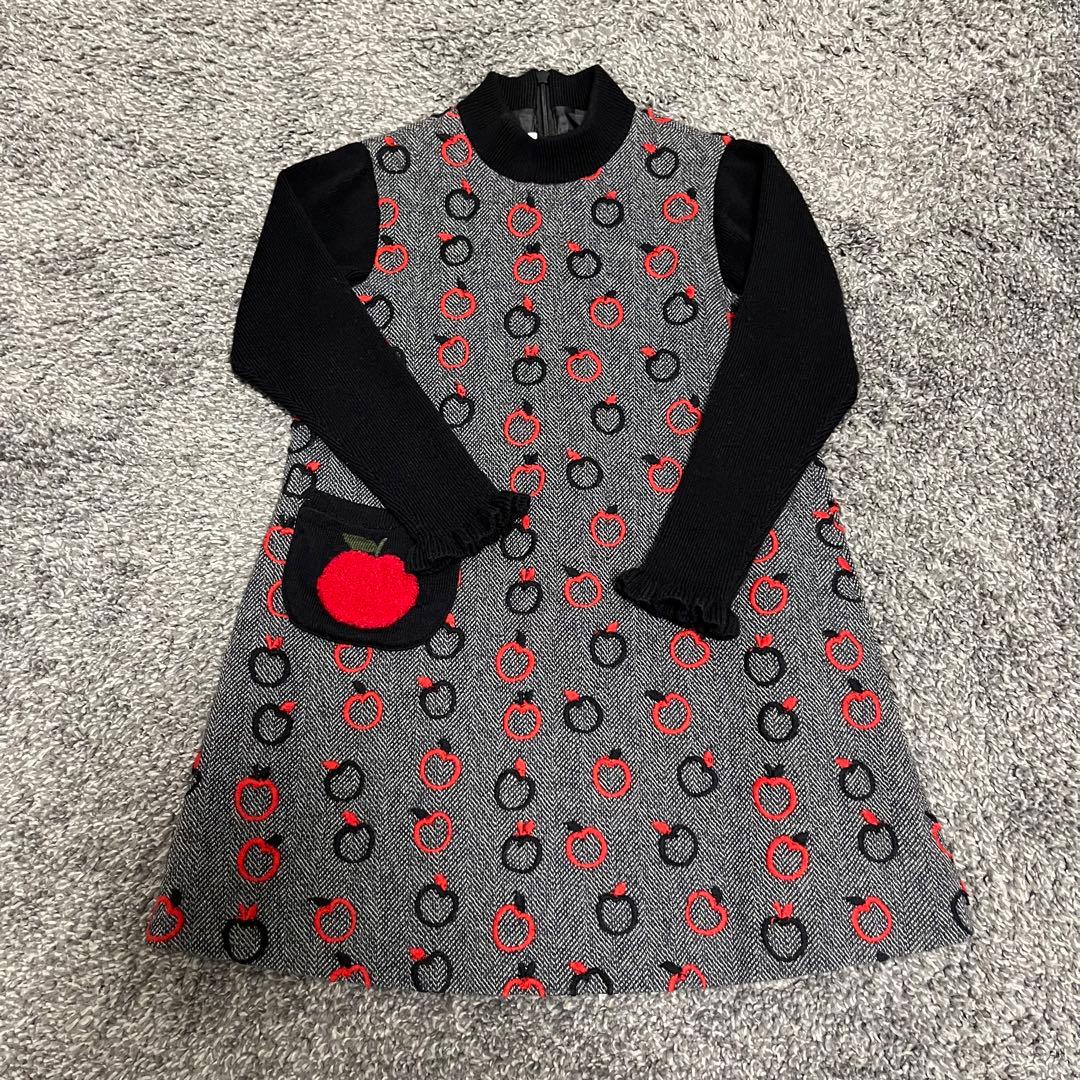 familiar 110cm ワンピース