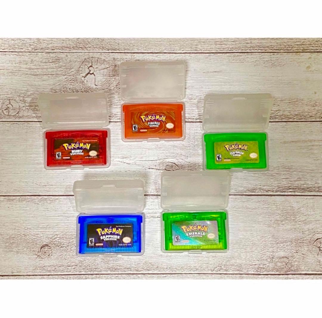 英語　北米  USA 海外版　ポケモン　ゲームボーイアドバンス