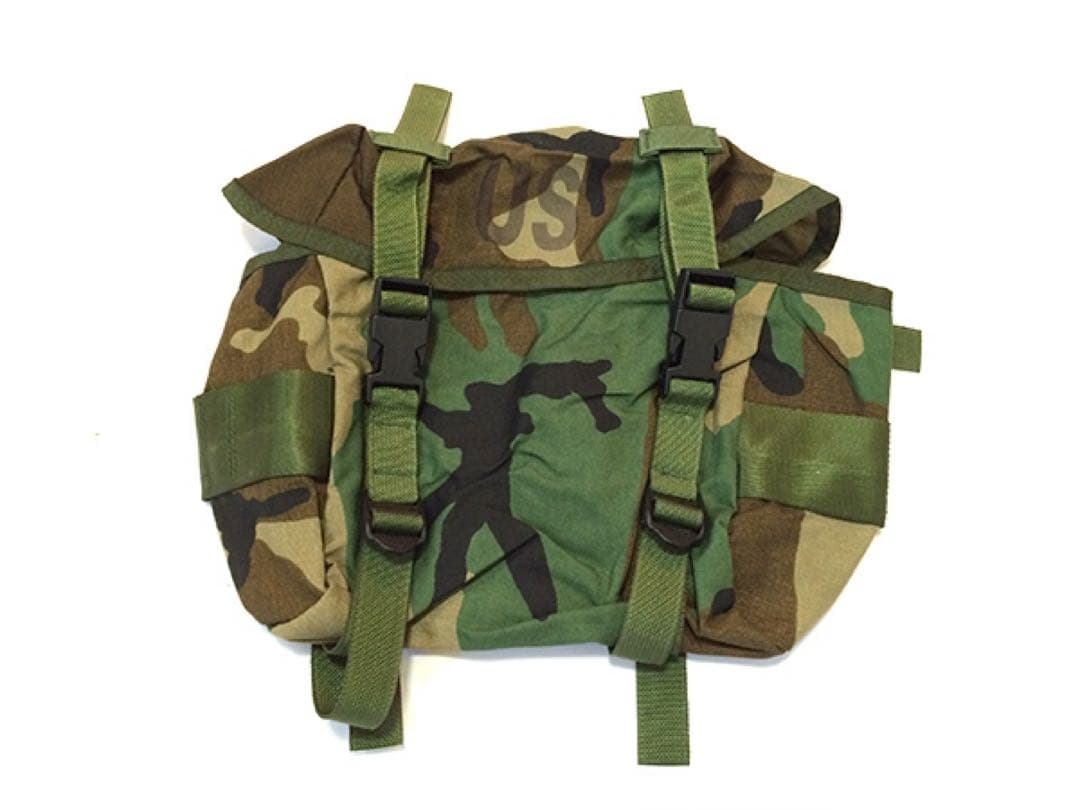 （2個セット）米軍実物 フィールドパック ブットパック ウッドランド