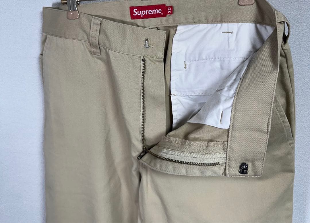 Supreme ワークパンツ ベージュ30inch WorkPant khaki